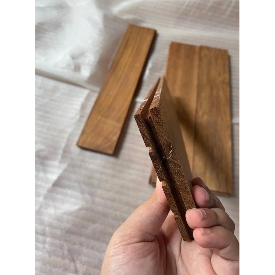 Lantai Kayu Solid Parket-Parquet-Parkit Merbau Unfinish