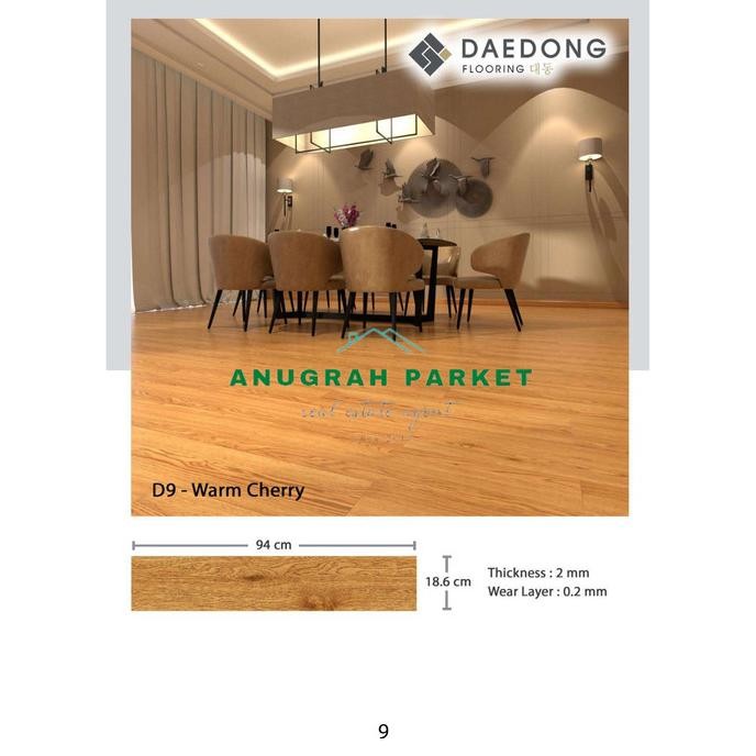 Lantai Vinyl Daedong 3 Mm