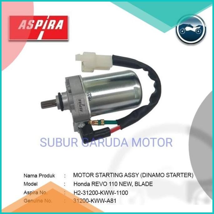 DINAMO STATER BLADE NEW REVO FIT KWW MERK ASPIRA STARTER KUALITAS ORI