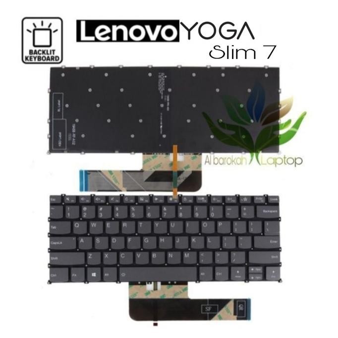 Ready Stock Keyboard Lenovo Yoga Slim 7 Carbon 13Itl5 Yoga Slim 7 Carbon 13Are05