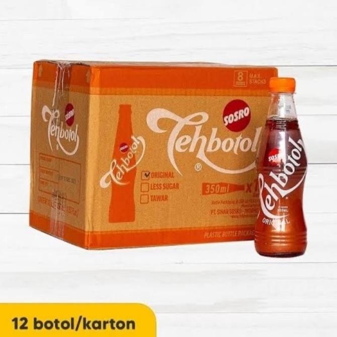 

TERBARU TEH BOTOL SOSRO 350 ML TEHBOTOL SOSRO - DUS !!!!!