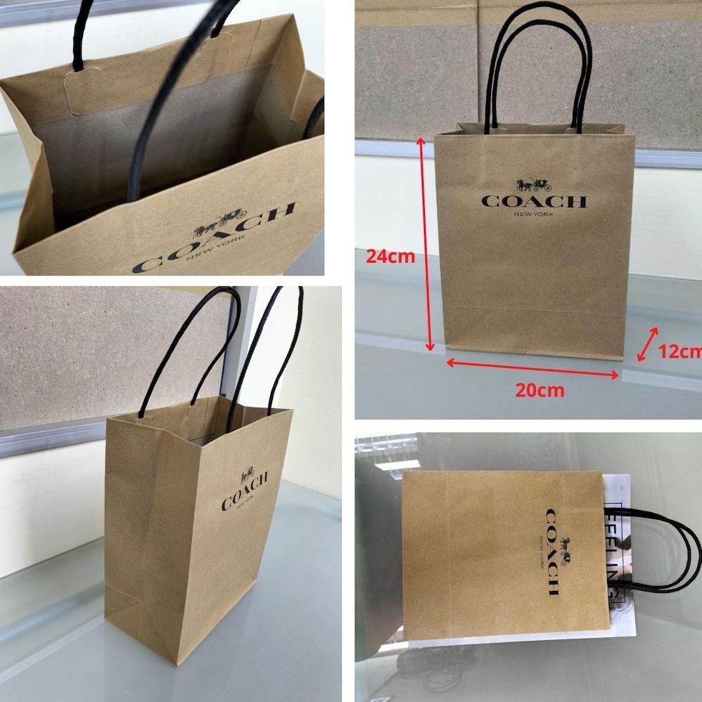 

Murah Meriah Coach Paperbag Box Giftbag Accessories Bag (Wrap With Care & Card Box) Fth-56