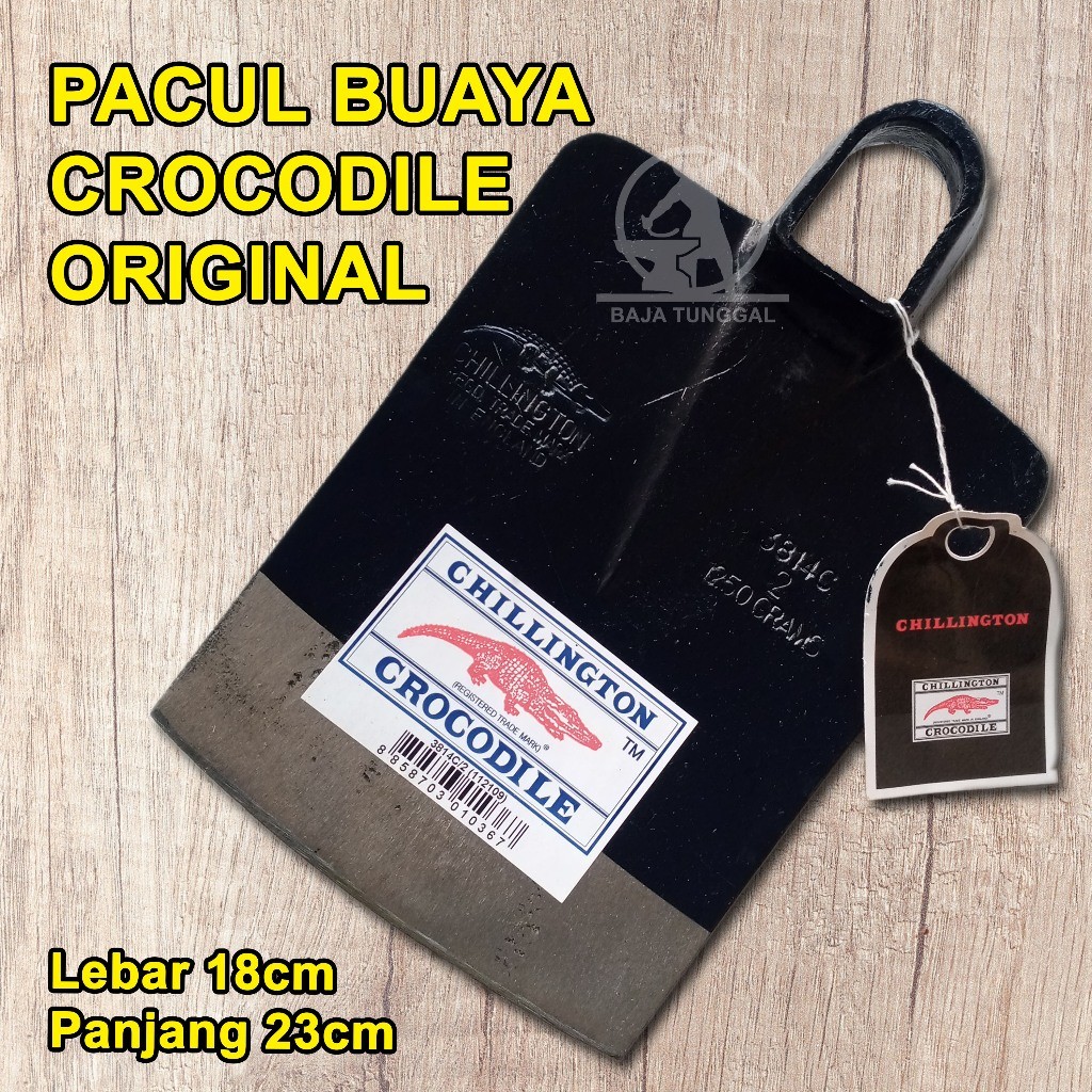 ORIGINAL CANGKUL ENGLAND CAP BUAYA CROCODILE | ASLI PACUL CAP BOYO BAHAN BAJA