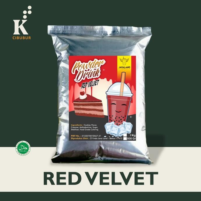 

READY STOCK RASA RED VELVET BUBUK KILOAN BUBBLE POWDER DRINK ORIGINAL JAVALAND 1KG !!!!!