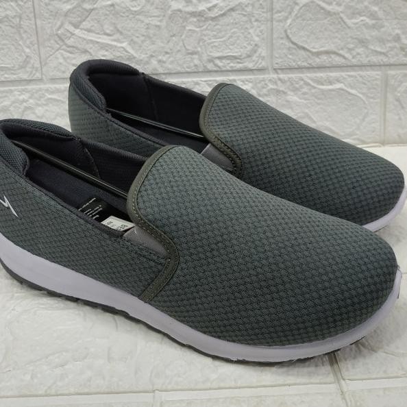 Sepatu Ando Bertha Slip On Wanita Bahan Rajut Flat Shoes Fashion