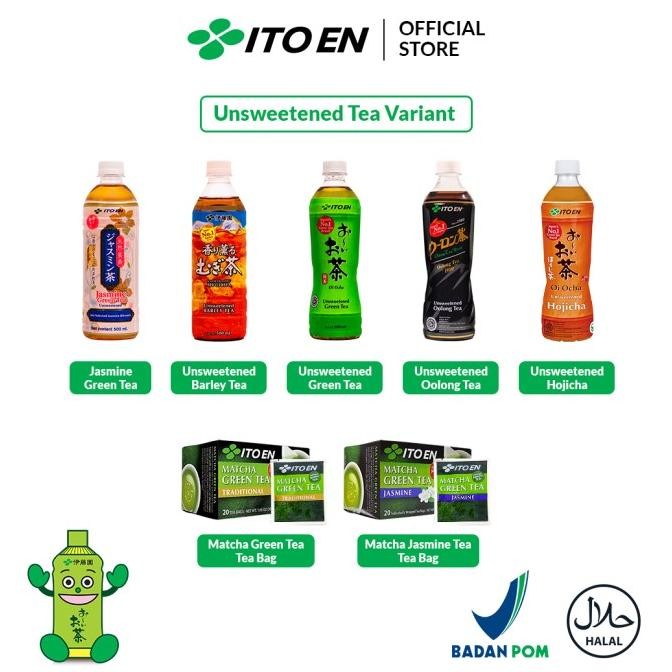 

READY STOCK ITO EN OOLONG TEA NO SUGAR 480ML ISI 24 PCS - KHUSUS INSTANT !!!!!