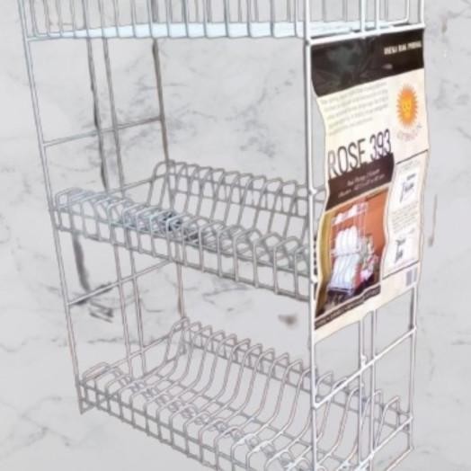 Rak Piring 3 Susun Stainless