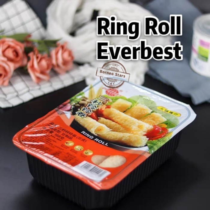 

Ready Everbest Ring Roll 168 Gr/ Vegetarian Soya/ Ling Ling Juan
