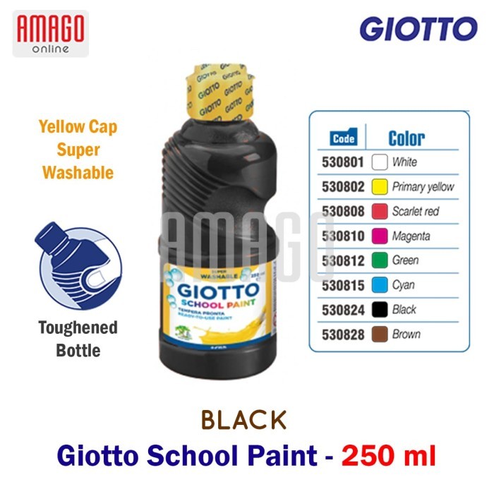 

Sale Giotto School Paint - Satuan - 250 Ml - Pilih Warna