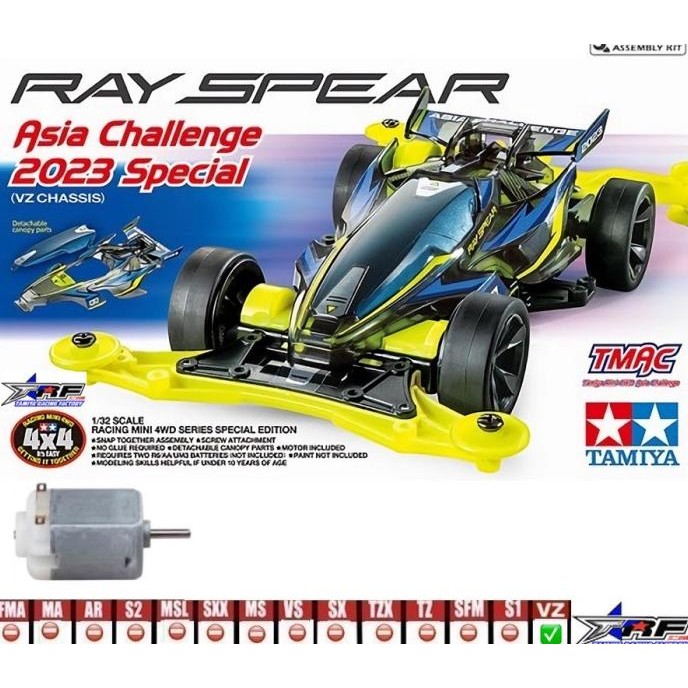 TAMIYA 95647 RAY SPEAR ASIA CHALLENGE 2023 SPECIAL