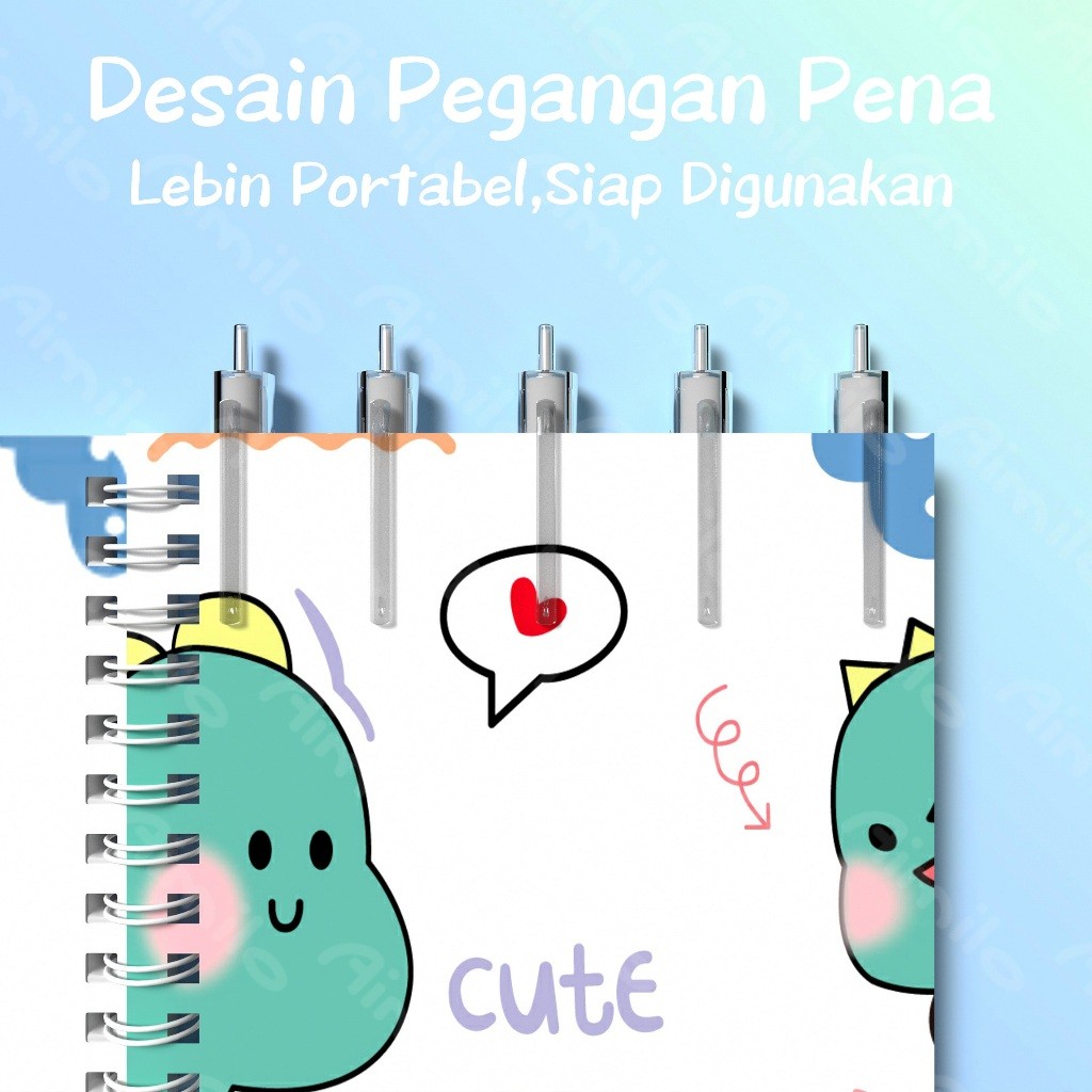 

HOT PROMO [READY] AIMILO GEL PEN PULPEN GEL RETRACTABLE 4 WARNA 0.5MM 1 PCS M4