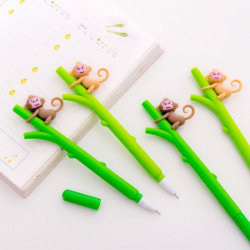 

NEW ARRIVAL PULPEN GEL GANTUNGAN KARAKTER BONEKA MONKEY LUCU / PULPEN GEL KARAKTER ANIMAL MONKEY BS