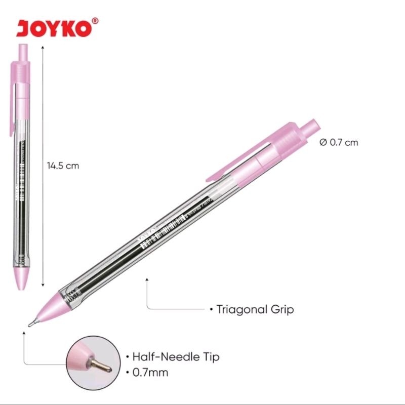 

COBA JOYKO PULPEN BP-363 VOKUS (0.7MM) - PULPEN CETEK T5