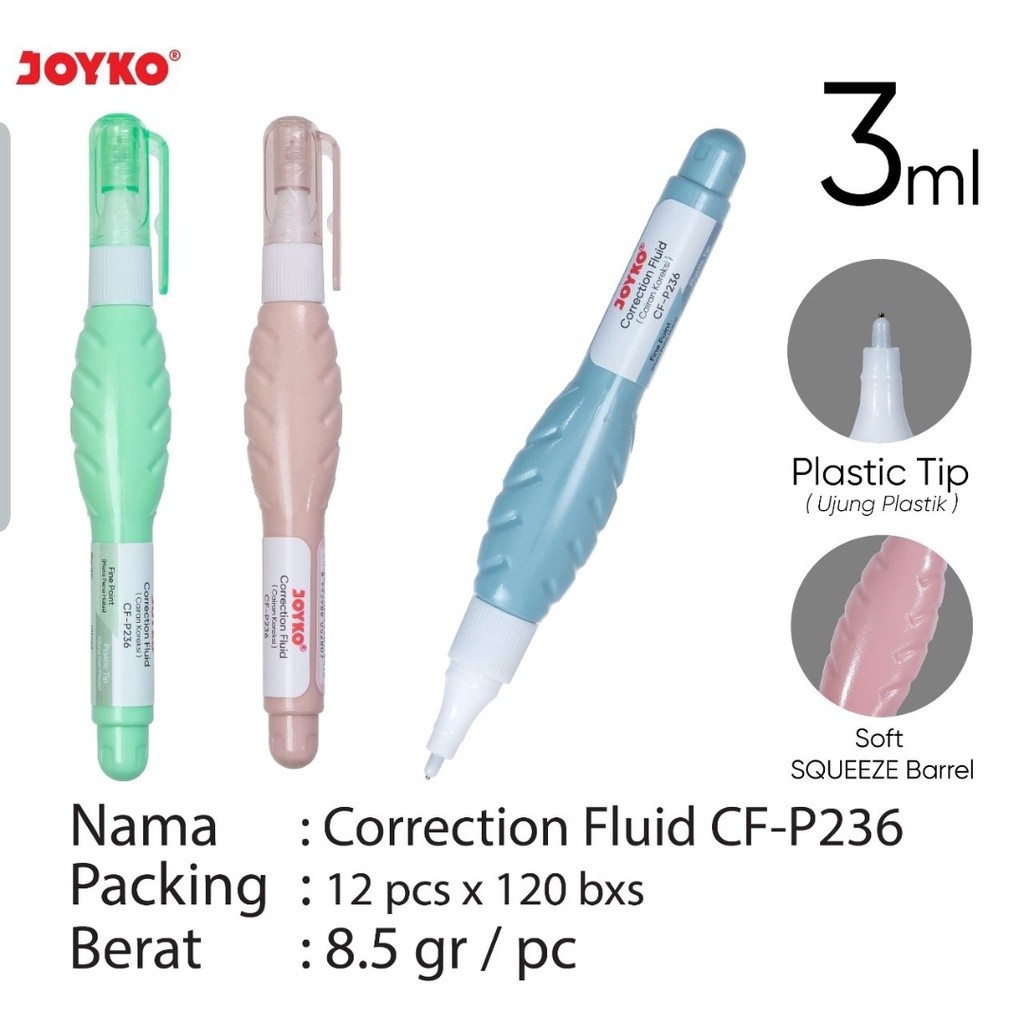 

HARGA TERBARU TIPEX CORRECTION TAPE CF-235 JOYKO M2