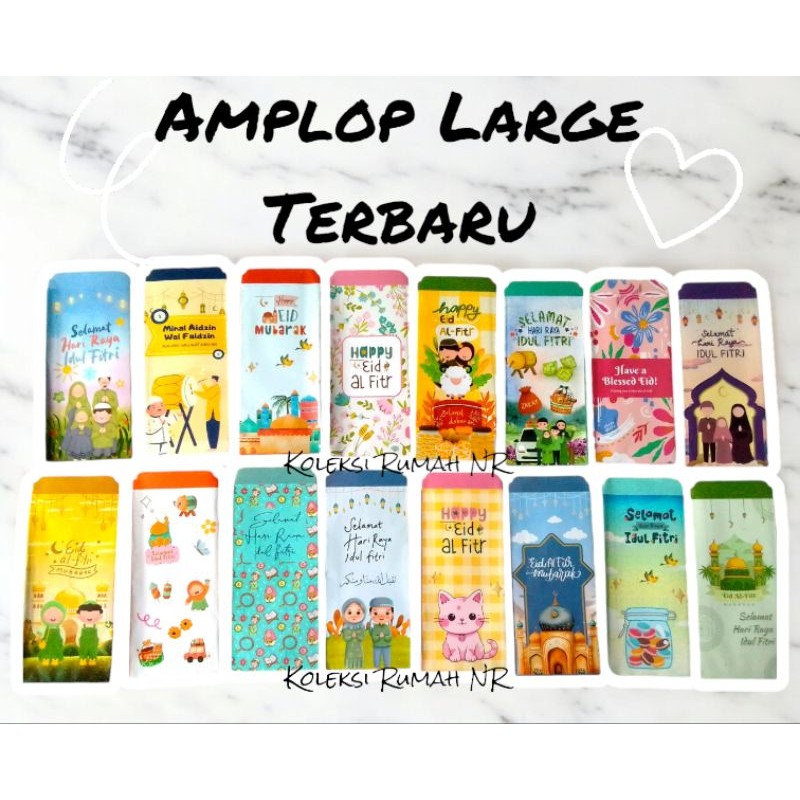 

Amplop Large Terbaru (10pcs)