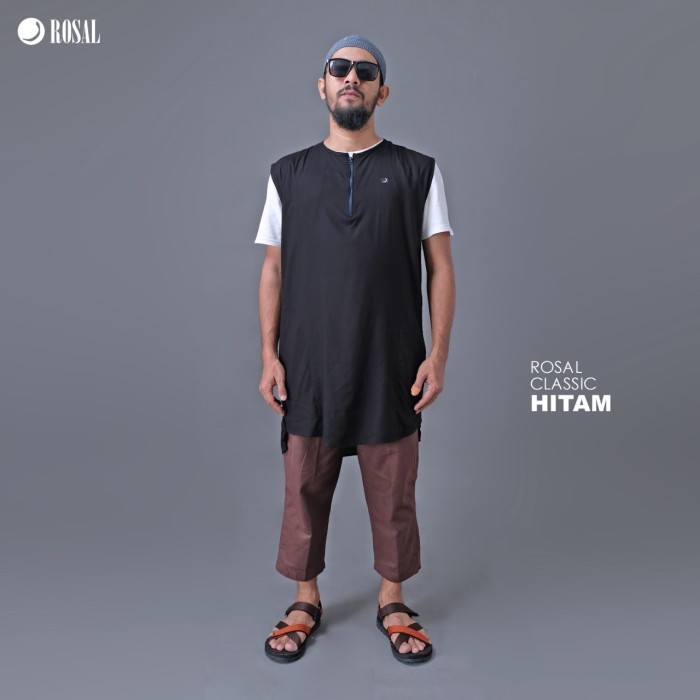 HEMAT ROSAL - Rompi Pakaian Sholat Solat Baju Koko Gamis Pakistan Pria