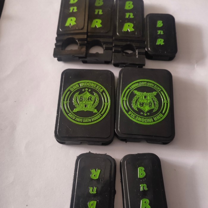 Stoper Bnr Murai Hitam Hijau Sangkar Decal Original Bnr