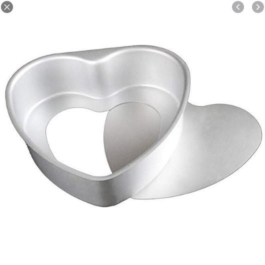 

Loyang Kue Love loyang bentuk hati bongpas Heart cake mould 6inch HTS