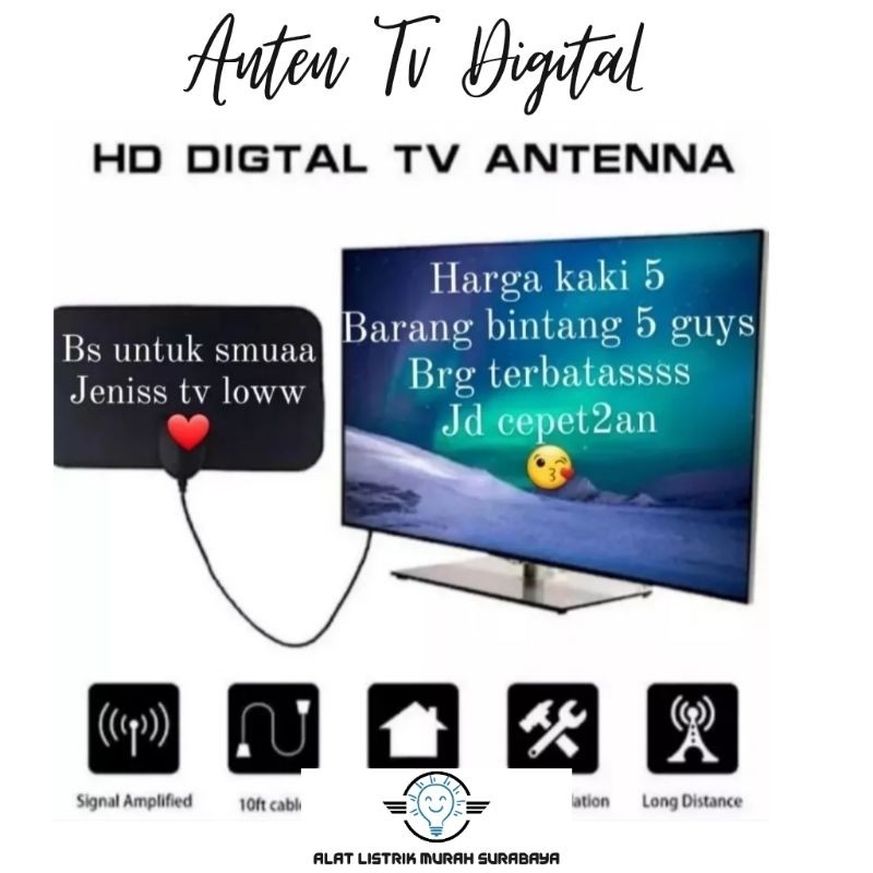 Antena Digital indoor HD termurah