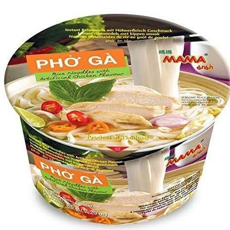 

Mama Pho Ga - Rice Noodle with Chicken Flavour - Bihun Instan Thailand