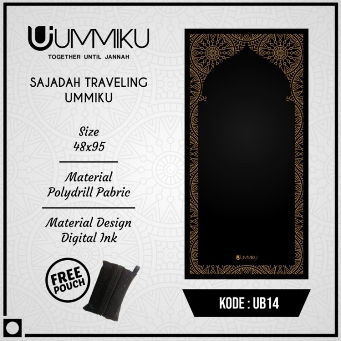 TERMURAH sajadah travel ummiku