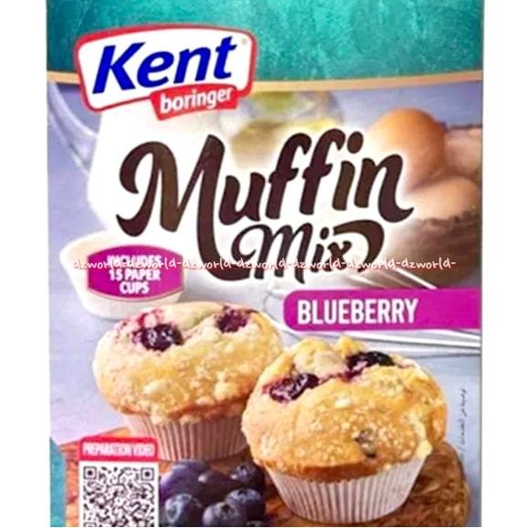 

Kent Bnger Muffin X Blueberry 345Gr Tepung Prex Kue Mufin Beri