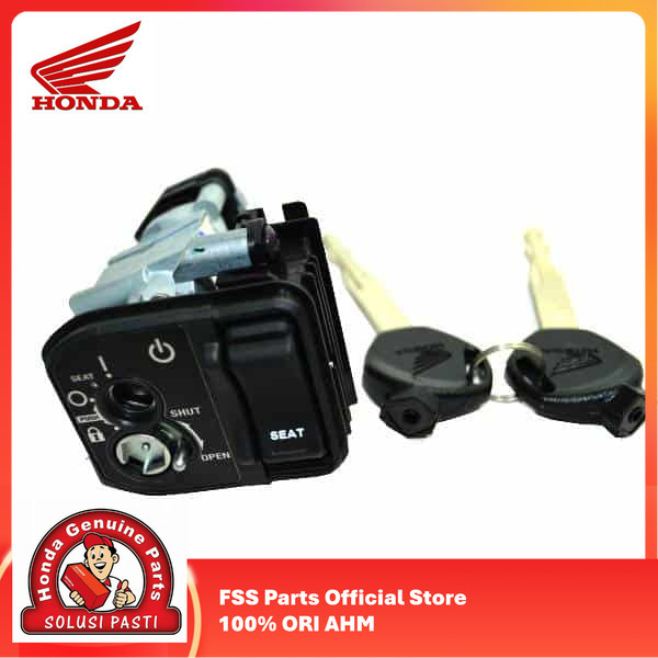 35010-K1A-N00 Kunci Kontak (Key Set) Honda BeAT K1A