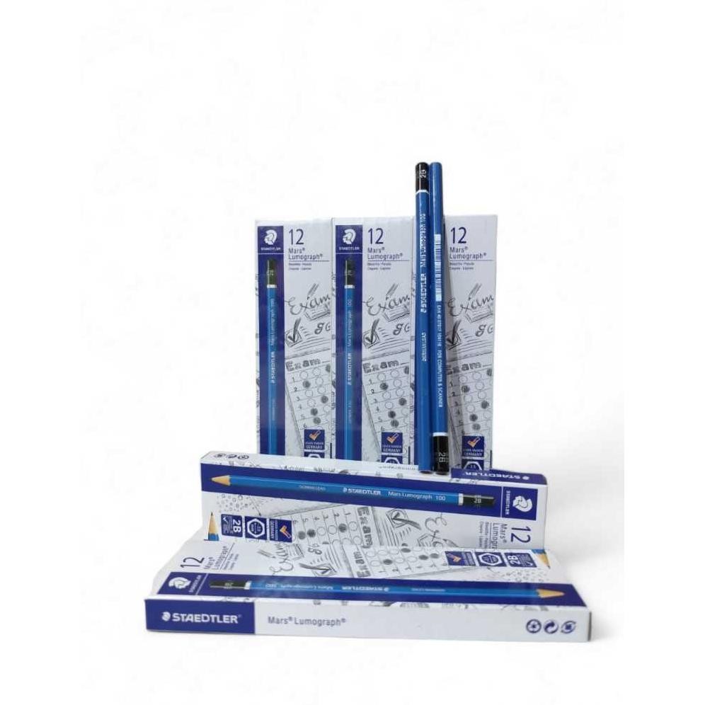 

PAKET HEMAT PENSIL 2B STAEDTLER MARS LUMOGRAPH 6 PACK (72 PCS) - CUCI GUDANG