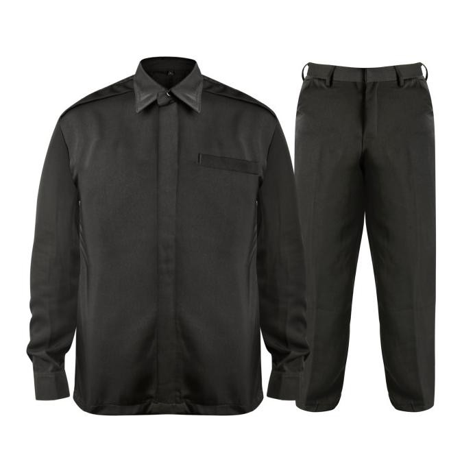 Seragam Safari Paspampres Panjang - Baju Safari Security Satpam Supir Premium Berkualitas