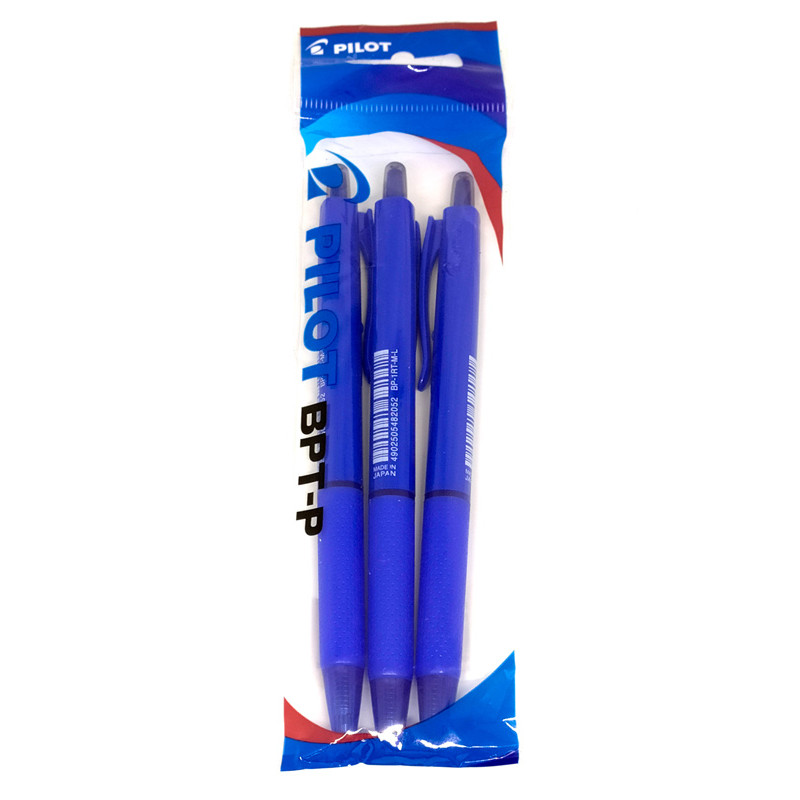 

Gramedia Cirebon - PILOT BALLPEN BP-1 FINE 0.7 SET 3 BLUE