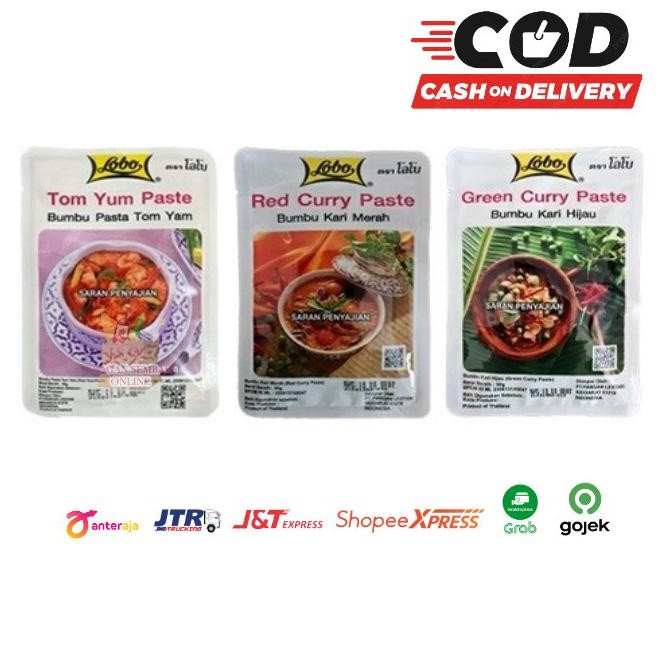 

LOBO TomYum Paste / Red Curry Paste / Green Curry Paste / Agar Dessert