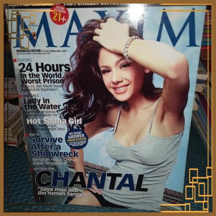 

[TBHN] majalah maxim cover chantal