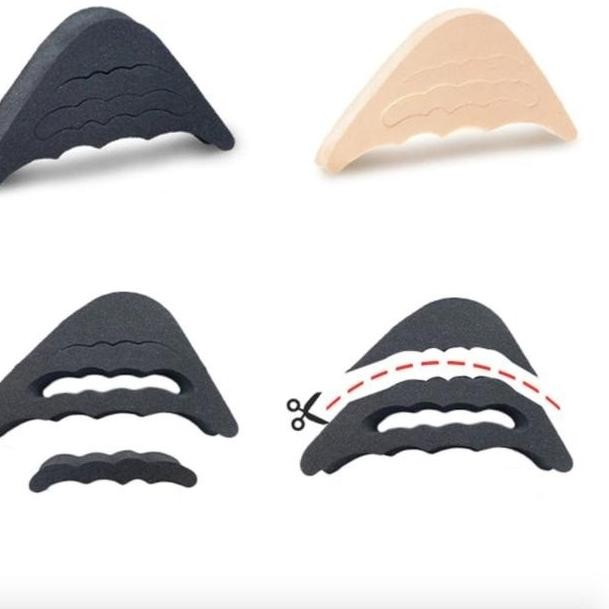 Ggt Busa Insole Sepatu Bantalan Sepatu Kebesaran Ganjelan Sepatu Heels