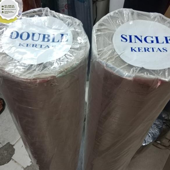 Alumunium Foil Atap Roll Double Benang / Double Side Dua Sisi