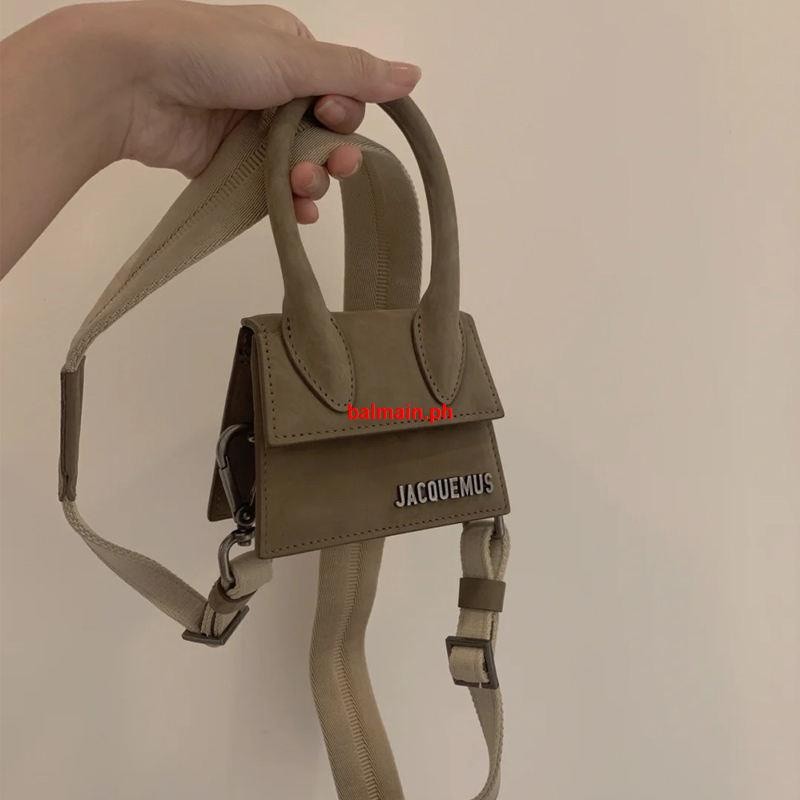 Tas mini selempang bahu portabel jacquemus berkualitas tinggi desain ceruk Perancis baru 2023 untuk 