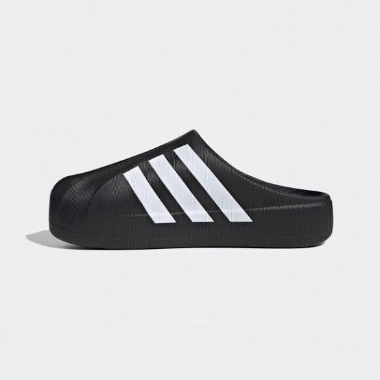 Baru Adifom Superstar Mule Black Kekinian