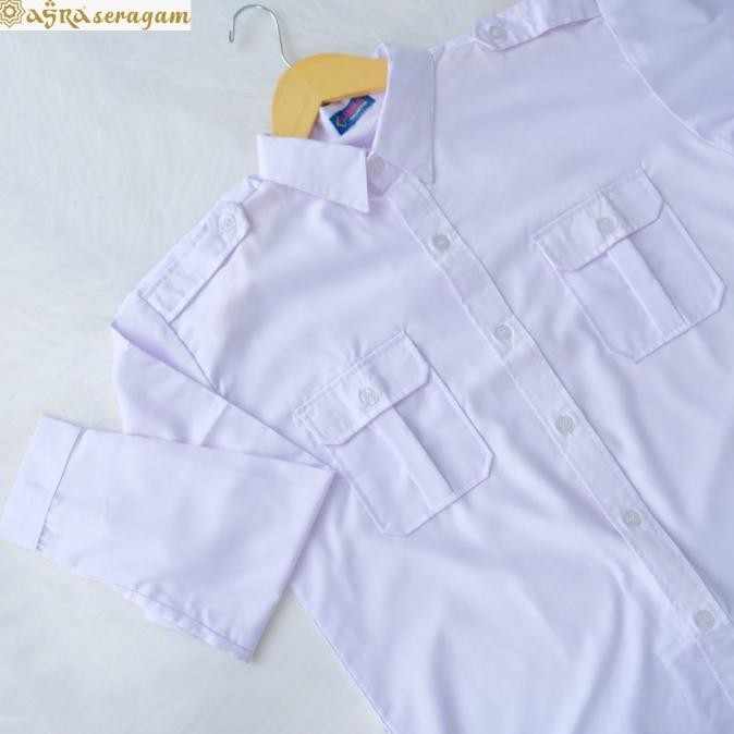 Seragam Putih Pns Pria Dan Wanita-Baju Pdh-Baju Paskibra Premium Berkualitas