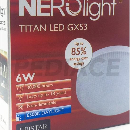 Nerolight Titan Gx53 Lampu Led 6 Watt