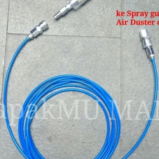 Selang Kompresor Set 5 Meter + Air Filter Air Brush Spray Gun