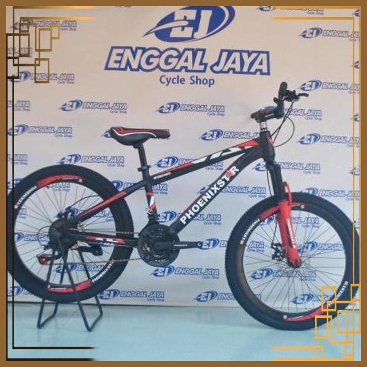 [EJC] SEPEDA MTB PHOENIX STAR 21 SPEED CAKRAM 24 INCH NOT ATLANTIS