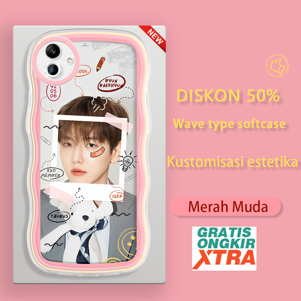 Samsung NOTE 8 9 10 LITE A05 A05S A24 A81 M33 M53 M60 M62 S20 S21 S22 PLUS 5G  Casing Ponsel  Korea 