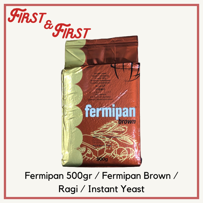 

Fermipan 500gr / Fermipan Brown / Ragi / Instant Yeast