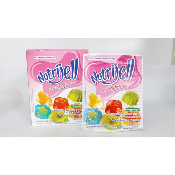 

Nutrijell - Serbuk Jelly Instant Powder 11 Varian Rasa - Per Kotak