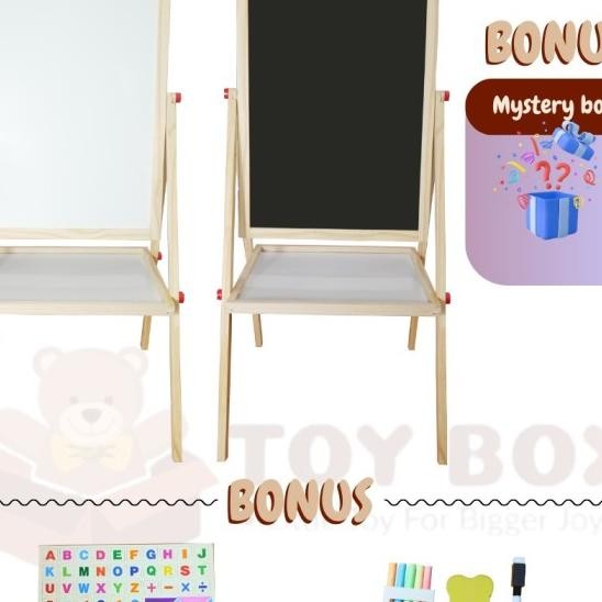 

Papan Tulis Large (Tanpa Sempoa) Papan Tulis 2 Sisi Bla+Whiteboard-