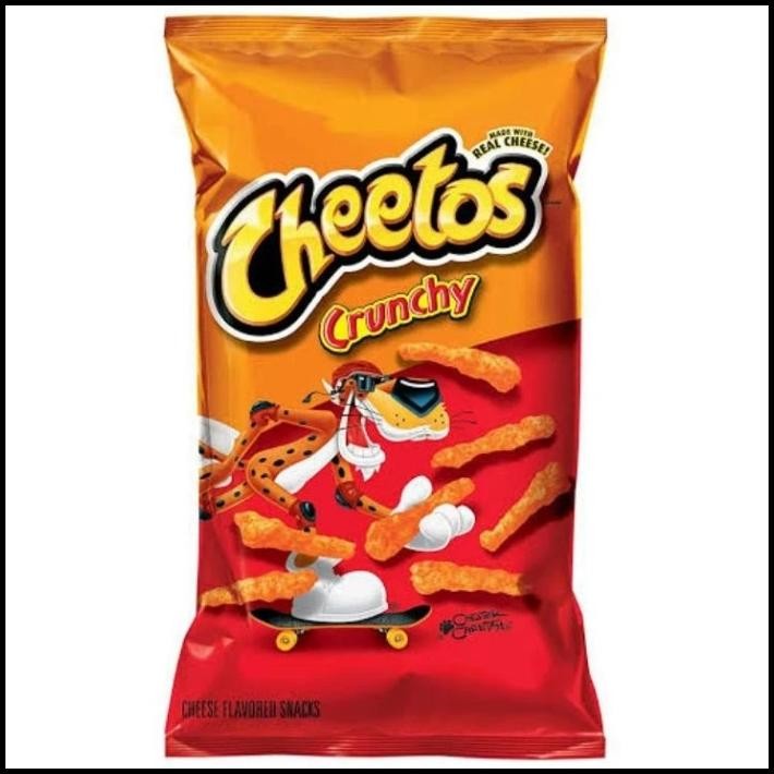 

[Big Size] Cheetos Crunchy Cheese 8 Oz - Cheese Snack Original Usa