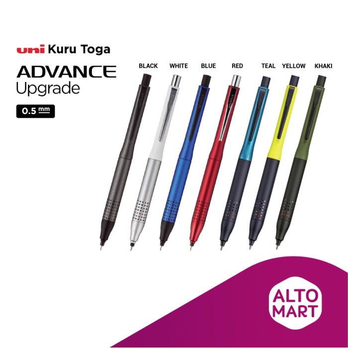 

Ready UNI Kuru Toga Advance Upgrade Model Mechanical Pencil 0.5 mm