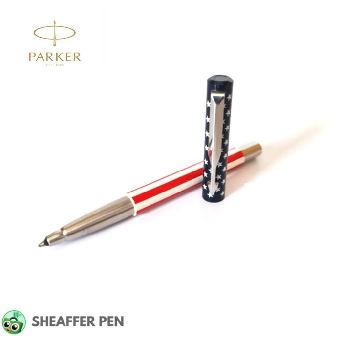 

Ready Parker Vector Limited Edition America Flag Rollerball Pen