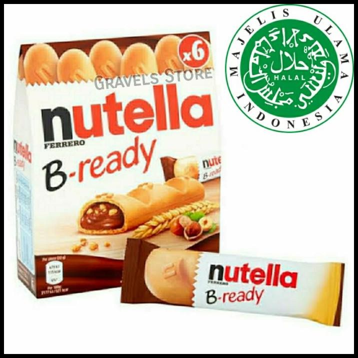 

[132Gr] Ferrero Nutella B-Ready Halal - B Ready Bready Wafer Hazelnut