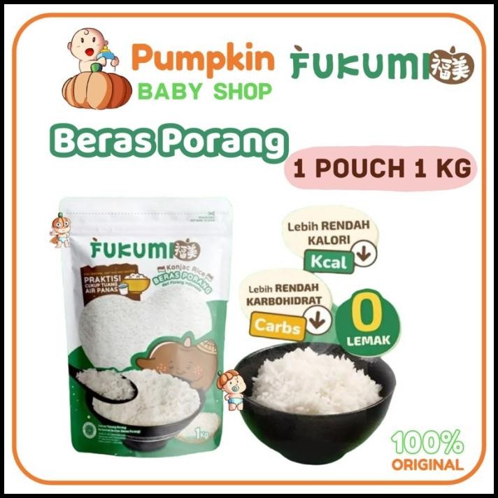 

Fukumi Beras Porang Pouch 1Kg