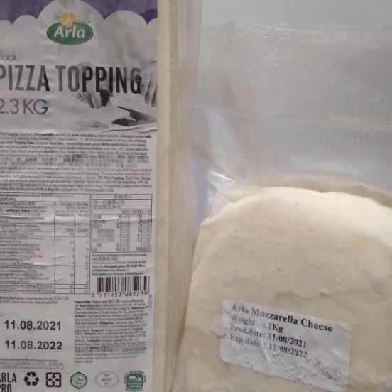 

Arla Mozzarella Cheese Blo (Repa) / Toping Pizza Keju Mozarella